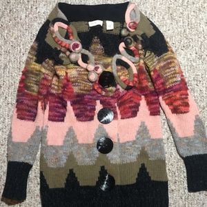 Sleeping on Snow- Anthropologie cardigan